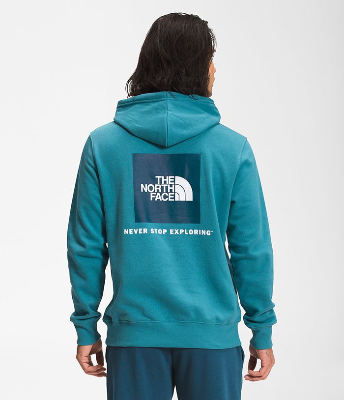 Sudadera Con Capucha The North Face Hombre Box Nse Pullover - Colombia JWTNZE013 - Azules